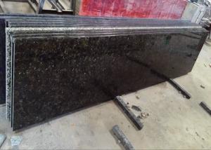 Verde Butterfly Granite Kitchen Worktops Laminate Flat Edge With Micro Bevel
