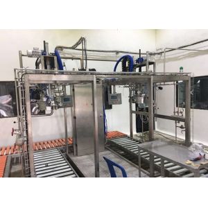 China SUS304/316 Single Head Or Double Heads Aseptic Filling Machine For 1-220L Aseptic Bag Oil/Yogurt/Sauce Filler With PLC on sale