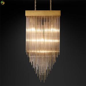 China Glass Creative Simple Home Round Droplight Modern Pendant Light factory