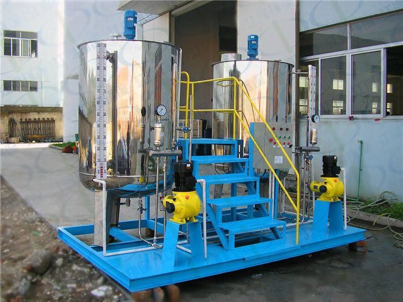 Municipal 4000L/h Automatic Dosing Machine Carbon Steel