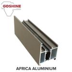 Aluminum Extrusion Profiles Window with Natural Oxidation for africa market