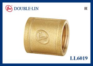 China ISO228 Female X Female Brass Threaded Fittings factory
