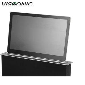 Latest Design Paperless Conference Solution Ultra-Thin Screen Retractable Lcd