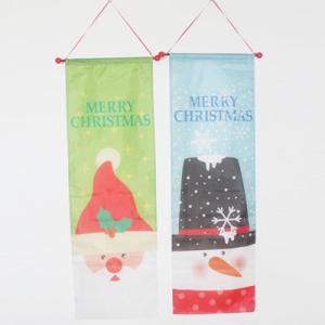 China Christmas Flag Banner Santa Claus/Snowman factory