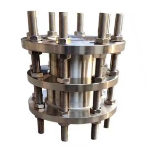 China High Strength 2507 Duplex Steel Dismantling Joint Double Flange Transmission Compensator factory