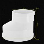 Thickened PVC Eccentric Reducer DN50 DN75 DN110 PVC Pipe Fittings Reducers
