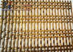 Architectural Ss T304 Crimped Woven Wire Mesh Flat Fluted Single Crimped Wire