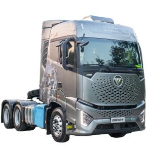 China Heavy Truck Foton Auman Galaxy Crossing Version 580 horsepower 6X4 AMT automatic transmission tractor factory