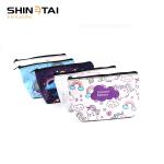 Rainbow Custom Printed PU Makeup Bag Cosmetic Bag