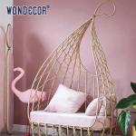 WONDERS Leaf Shaped Sofa And Lounge Chair Set 185cm Stainless Steel