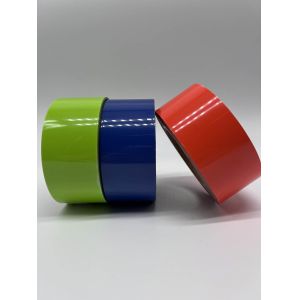 China 1cm - 100cm Width Color Heat Transfer Reflective Tape Vinyl PET Heat Transfer Film on sale
