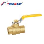 Customized 1/2 Inch Brass Gas Valve Residential Gas Brass Ball Valve
