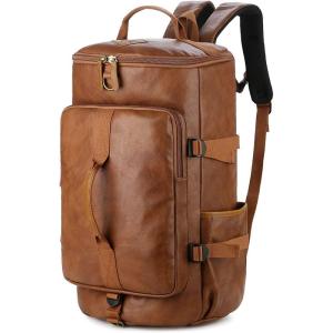 China Stylish Men Weekender Custom Travel Bag Customized PU leather Material factory