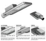 Integrated IP65 Solar Street Light Aluminum Alloy 15 - 40W Lithium Battery