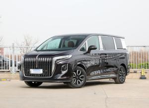 China Black Hongqi 7 Seater Minivan MPV High End Luxury Business Reception Car factory