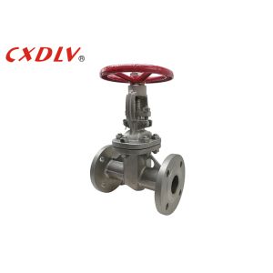 China CF8M Flanged Gate Valve PN16RF with Handle Wheel on sale
