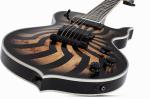 Custom Wylde Audio Odin Grail Charcoal Burst Buzzsaw Electric Guitar Accept OEM