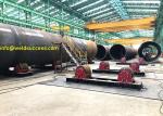 Heavy Duty Pipe Welding Rotator, 100T Bolt Adjustment Welding Tank Roller Stands
