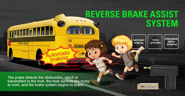 China Auto Accessories Automatic Reverse Braking System Parking Sensor 10V-16V factory