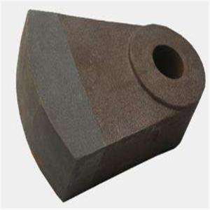 China High Chromium Cast Manganese Steel Composite Hammer Head Crusher Wear Parts factory