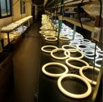 Circular G10Q T10 LED Tube Light 10W 12W 18W AC85-265V 3000-6500K Internal
