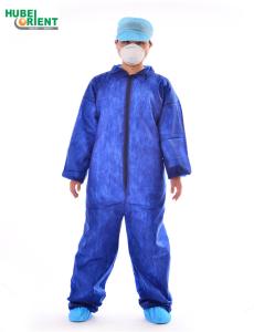 China Light Surgical Disposable Coveralls Non-Woven Microporous Fabric factory
