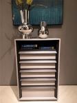 Italy design Storage chest drawers by Smooth painting with Oak wood for Bedroom