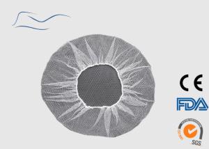 China Lightweight Dark Long Hair Net , Round Shape Nylon Hair Net 21 Inch factory