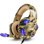 2.2kohm Wired Kotion Each G2600 Camo Gaming Headset