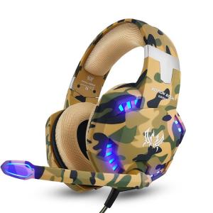China 2.2kohm Wired Kotion Each G2600 Camo Gaming Headset factory