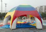 6 mts outdoor colorful advertising inflatable tent made of pvc tarpaulin for