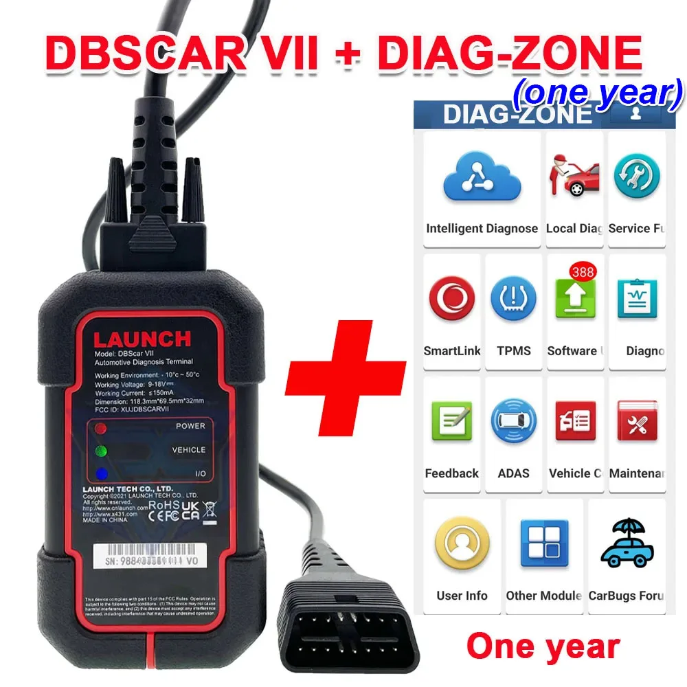 Thinkdiag Diagnostic Tool With Diagzone Software One Year Update Free