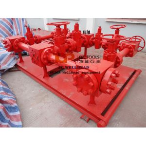 China Hydraulic Downhole CC 3 1/8 5000psi Choke Manifold on sale