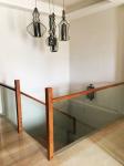 Straight Stringer Staircase VK02S Handrail: wooden Tread: Beech Balustrade: