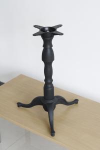 China Fancy Restaurant Table Bases Metal Furniture Accessories Powder Coat Finish factory