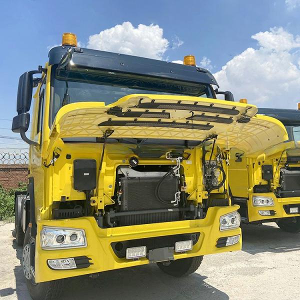 450HP 600L Fuel Tank Left Euro 2 Semi Trailer 6X4 Heavy Truck Tractor Head Diesel Fuel Automatic Manual Transmission