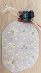 Cool White E14 E26 18w LED Light Bulb SKD Parts Aluminium PC Cover