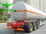 55000Ltr Gas Tank Semi Trailer Three Axles Lng Semi Trailer