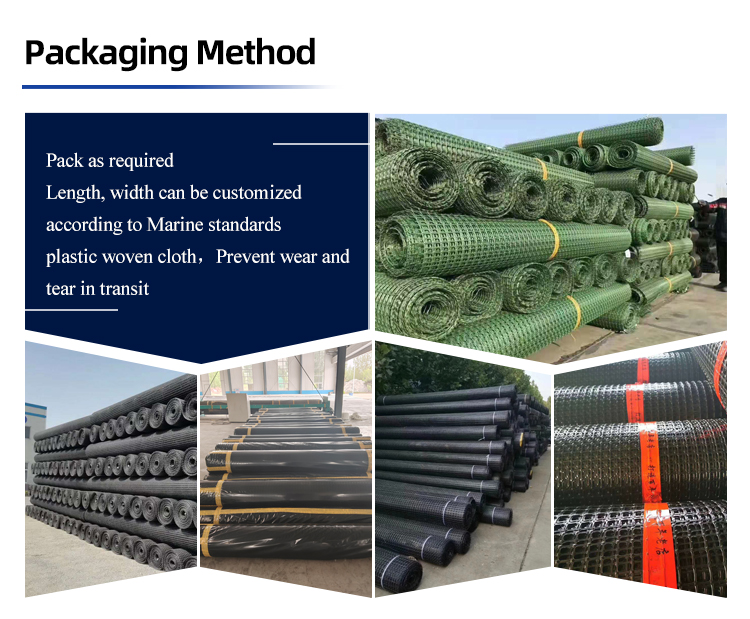 Protect Your Roof with Biaxial Plastic Polypropylene Geogrid Preventing Soil Erosion