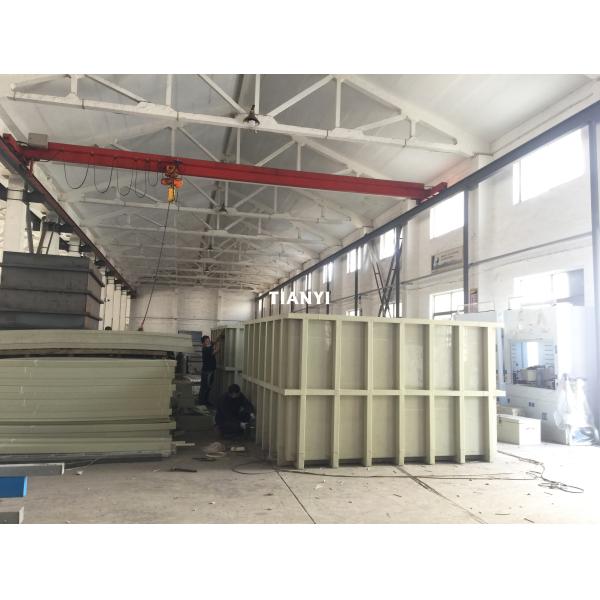 Chemical Electroplating PP Tank Polypropylene Welded Plating Tanks