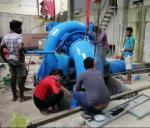 100kW Stainless Steel Francis Hydro Generator With 2-20t Weight