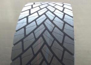 China High Stability 16 Inch Truck Tires , Driving Axle Tires 12R22.5 For Rainy / Wet Condition factory