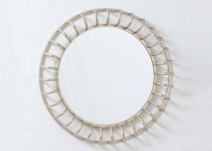China Classical Color Round Metal Framed Wall Mirror For Home Decoration factory