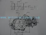 154FMI 124ml Single cylinder Air cool 4 Sftkoe Two Wheel Drive Motorcycles