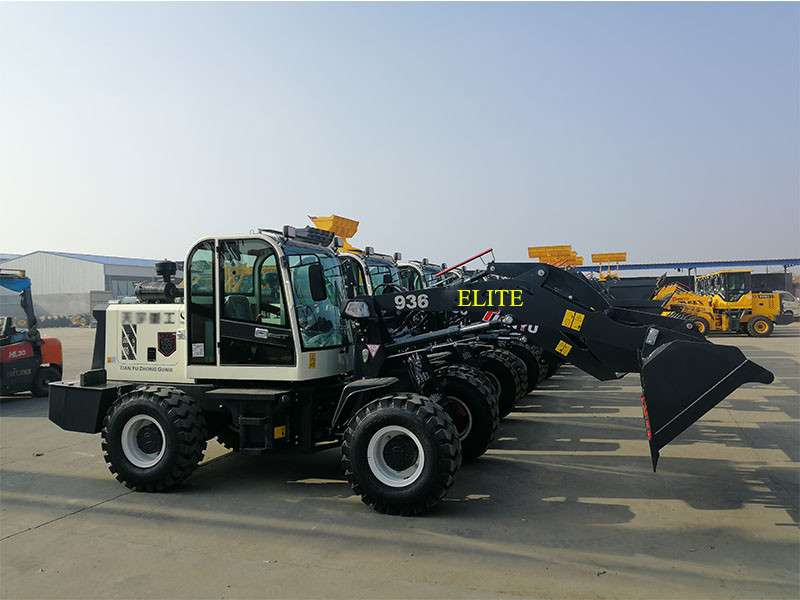 China manufacturer ET925 1.5ton front end loader tunnel loader