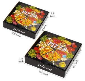China Custom Logo Printed Paper Pizza Box Food Grade Preferred Material factory