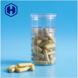 China 240ml PET Plastic Jar H92mm 2 Layers Screw Lid Paste Jam Bars Biscuit Empty factory