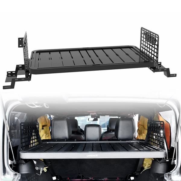 Electrophoresis and Powder Coating Cargo Cover for Jeep Wrangler JK Rear Trunk