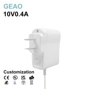 China 0.4A DC 10V Wall Mount Power Adapters Led Strip Electric Power Supply factory