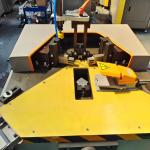 Single Head Corner Combining Machine Crimping Machine For Aluminium Window Door